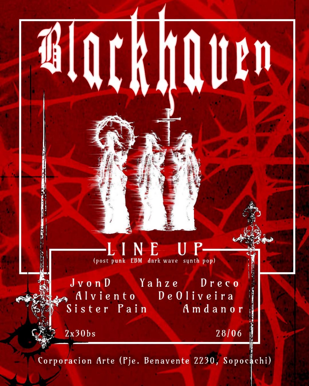 Evento de rock en vivo