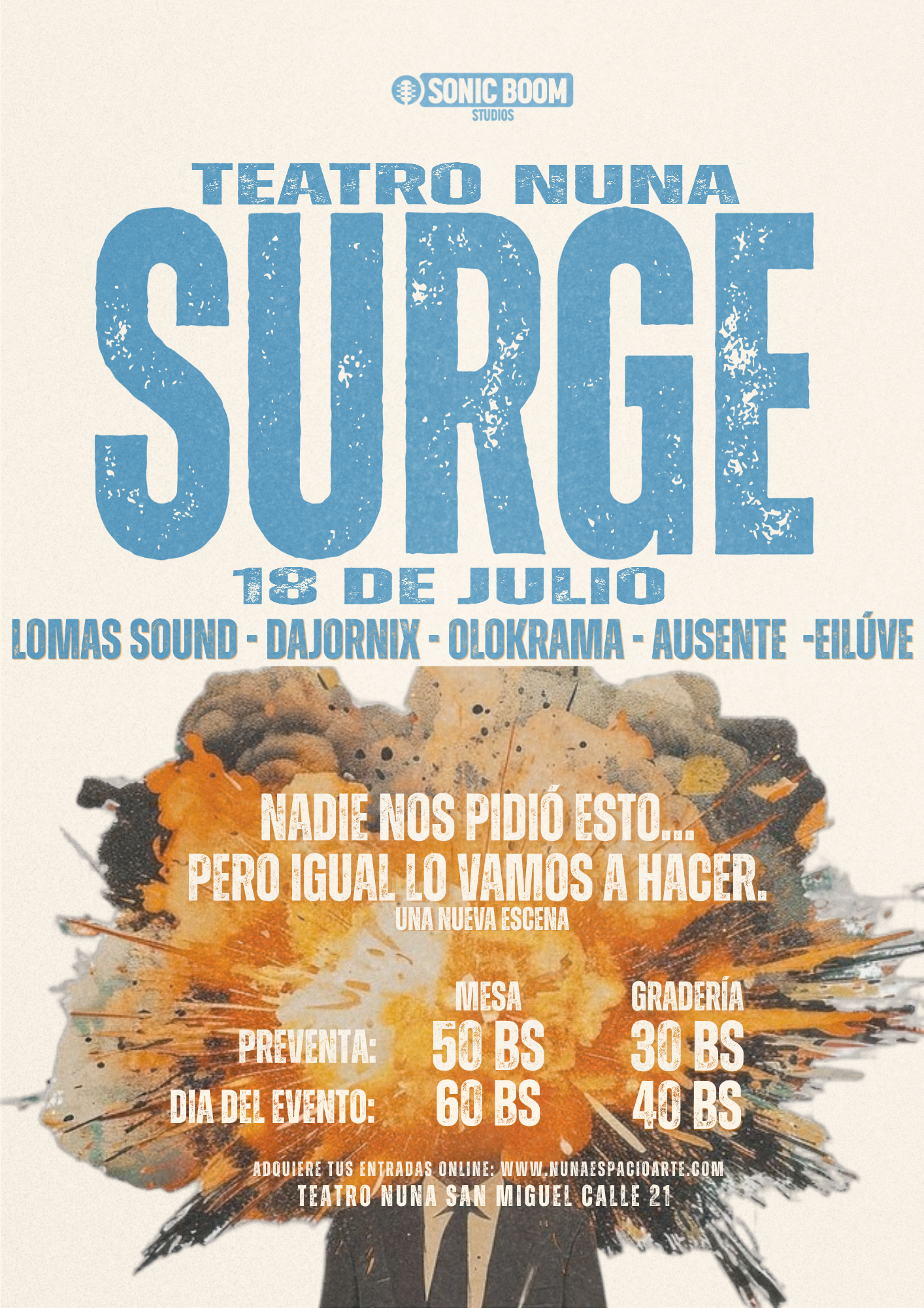 Surge evento de rock paceño