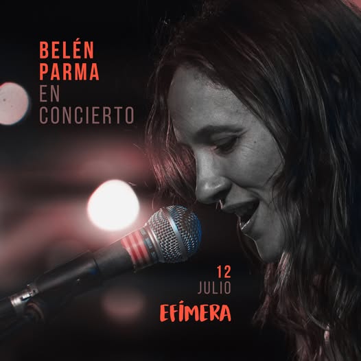 Belén Parma en concierto