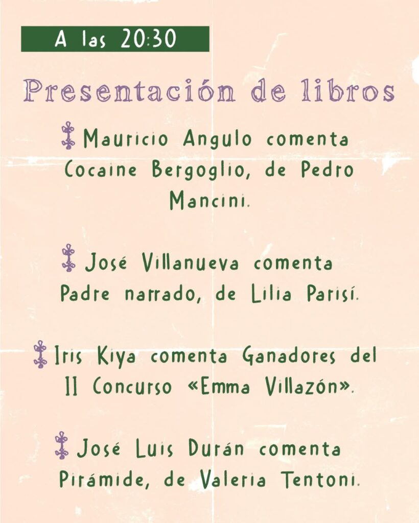 Presentación de libros